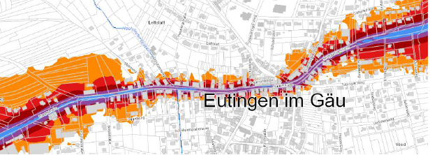 Lärmzonen Eutingen